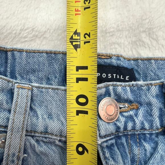 Aeropostale Women's Slim & Thick Curvy Mom Jean Size 0 Distressed‎ Grunge Boho - Picture 8 of 10